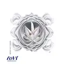 Dove clouds memorial tattoo design idea