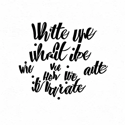 script writing "while I breathe I hope" tattoo design idea