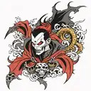 Spawn tattoo design idea