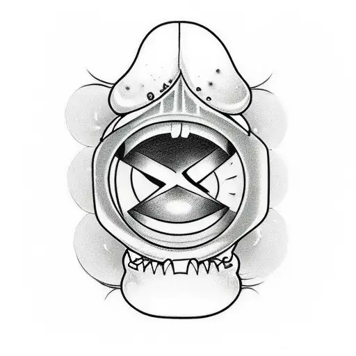 A tattoo design inspired by the song 'Big Mouth Strikes Again' by The Smiths tattoo design idea