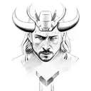 thor hammer  tattoo design idea