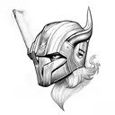 thor hammer  tattoo design idea