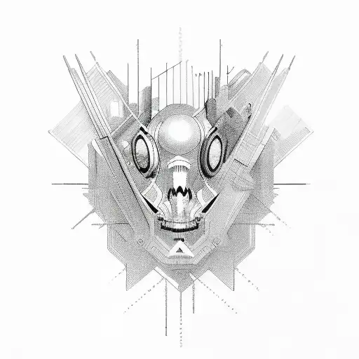 binary number tattoo design idea