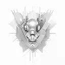 binary number tattoo design idea