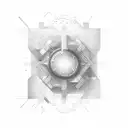 binary number tattoo design idea