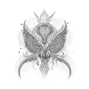 fenix tattoo design idea