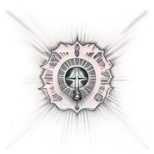 only god can judge me tattoo design idea
