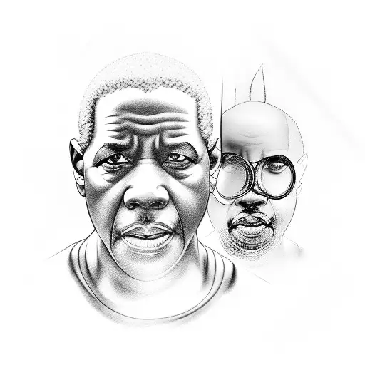 Denzel Washington  tattoo design idea