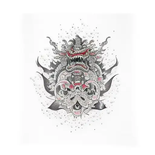 chaos tattoo design idea