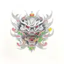 chaos tattoo design idea