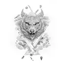 gps coordinates  tattoo design idea