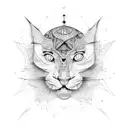 longitude and latitude  tattoo design idea