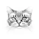 pussy tattoo design idea