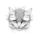 pussy tattoo design idea