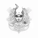 Name Akshara tattoo design idea