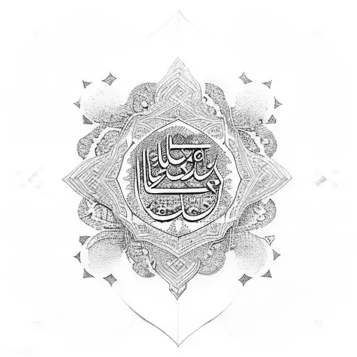 islam tattoo design idea