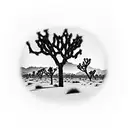 Joshua tree sleeve tattoo design idea