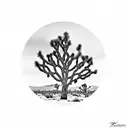 Joshua tree  tattoo design idea