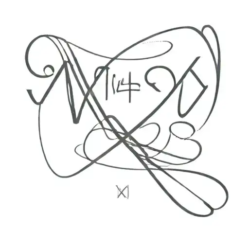 Text tattoo around the forehand with full stripes above and bellow the text, Text should be "MATIAS XXIV. VIII. MMXXIV." tattoo design idea