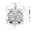 mango  tattoo design idea