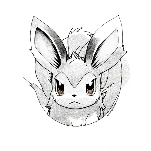 Eevee tattoo design idea