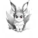Eevee tattoo design idea