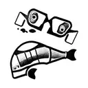 scuba diving equipement tattoo design idea