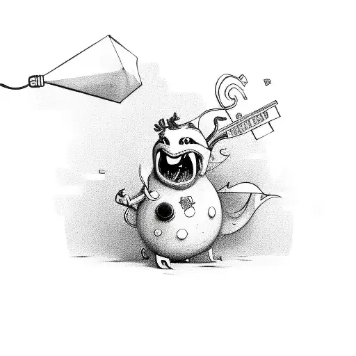 Karaoke, cocktails, holiday, DnD, movies tattoo design idea