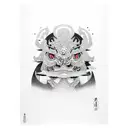 kabuki tattoo design idea