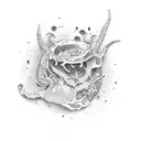 slut tattoo design idea