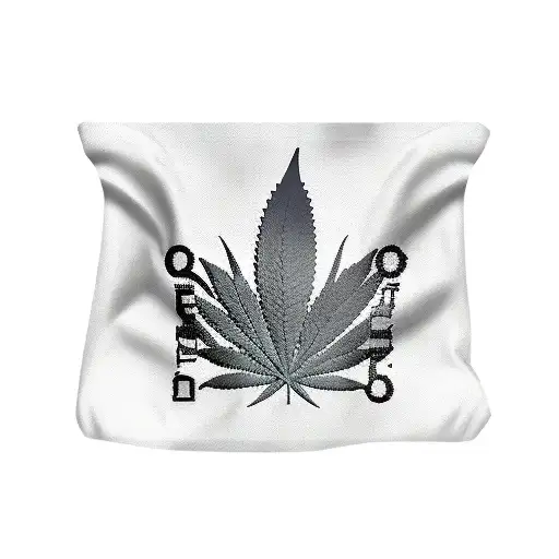 weed blunt with pirateflag smoke tattoo design idea