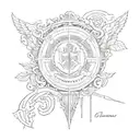 Criminal Investigation Service of the Republic of Belarus tattoo design idea
