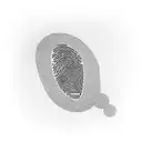 fingerprint in universe tattoo design idea