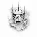 marker dead space tattoo design idea