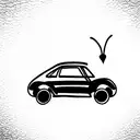 car tattoo design idea