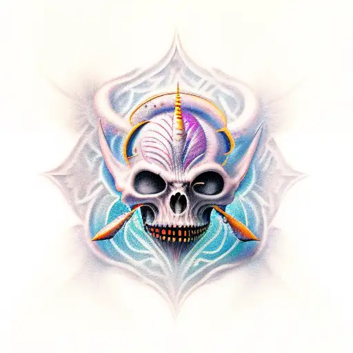 Slaanesh tattoo design idea