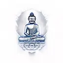 Buddha tattoo design idea