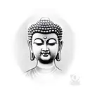 Buddha tattoo design idea