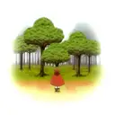 Forest tattoo design idea