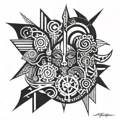 I am a trader who lost a lot "till tonight tattoo design idea