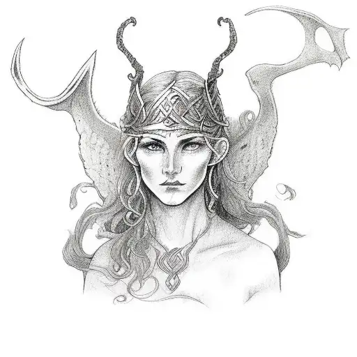 irish folklore niamh chinn oir cu chulainn children of lir fionn mac cumhaill story tattoo design idea