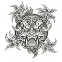 Florida state tattoo design idea