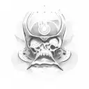 judgement tattoo design idea