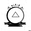 surrender tattoo design idea