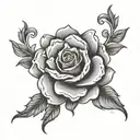 everlasting love tattoo design idea