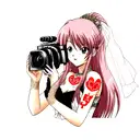 camera tattoo for a wedding photographer  tattoo design idea