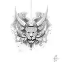 strength, courage, determination,   tattoo design idea