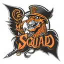 CD SquaD logo tattoo design idea