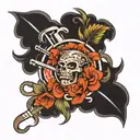 CD SquaD logo tattoo design idea