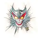 Spawn superhero tattoo design idea